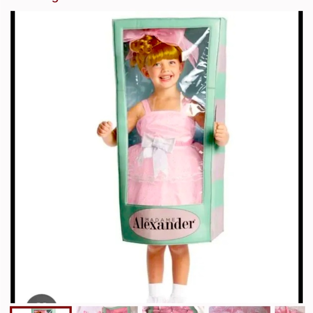 Madame Alexander doll costume from chasing fireflies